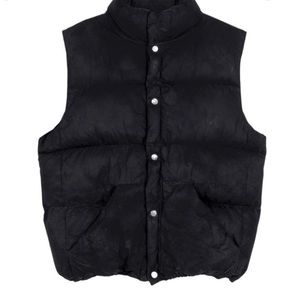 Olderbrother Waxed Puff Vest, Indigo, Size S